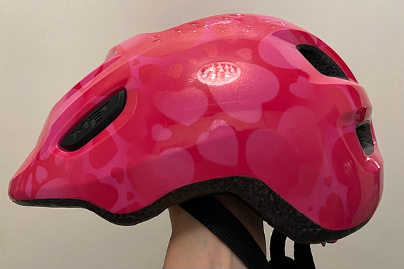 MET Hooray lasten pyöräilykypärä XS 46–52 cm pinkki
