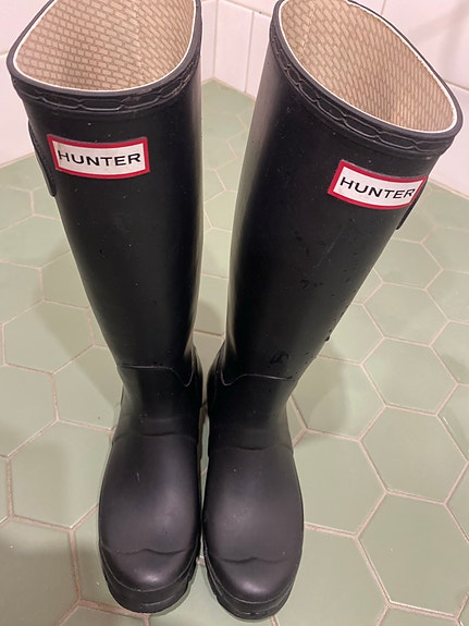 Hunter kumisaappaat koko 38 musta