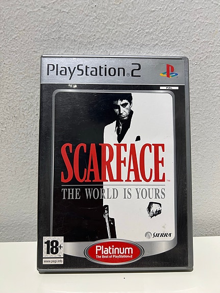 Scarface The World Is Yours Platinum PS2-peli