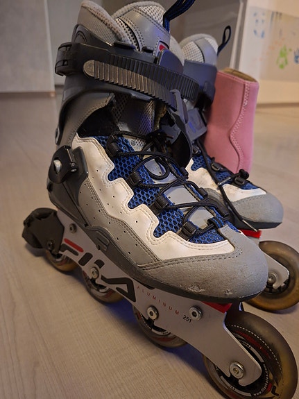 FILA rullaluistimet koko 38 harmaa/sininen