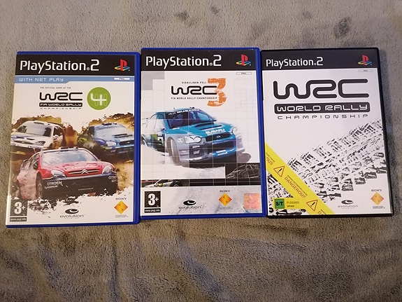 Myytävänä PS 2 pelejä