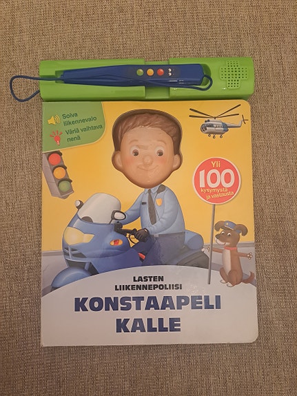 Konstaapeli Kalle, lasten liikennepoliisi -kirja