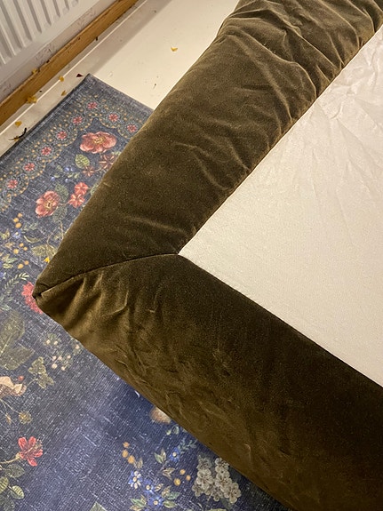 Patjan suojukset / päällysteet samettia 180 cm sänkyyn