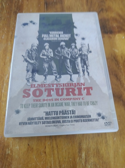Ilmestyskirjan soturit DVD-elokuva