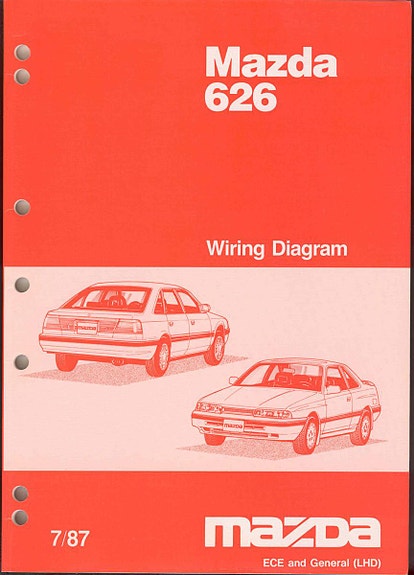 Mazda 626 ohjekirjoja