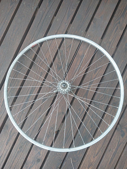 Vintage michelinin 28' takavanne Maillard Helicomatic takapakalla