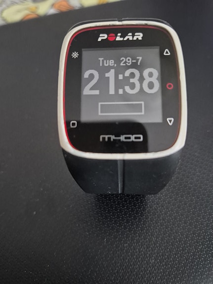 Polar M400 urheilukello musta-valkoinen