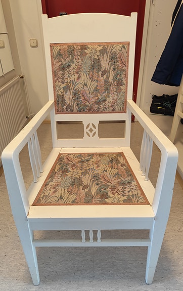 Upeat vanhat Jugend-nojatuolit / Jugendstil-tuolit (pari)