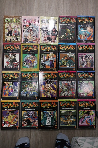 Dragon Ball manga -lehtiä / pokkareita