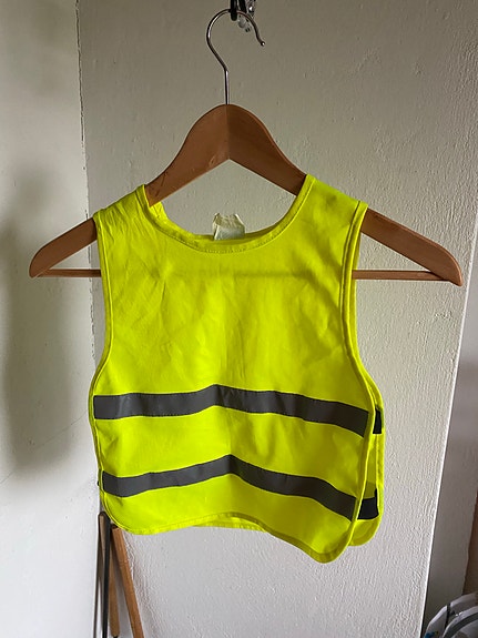 Heijastinliivi koko 100 cm keltainen