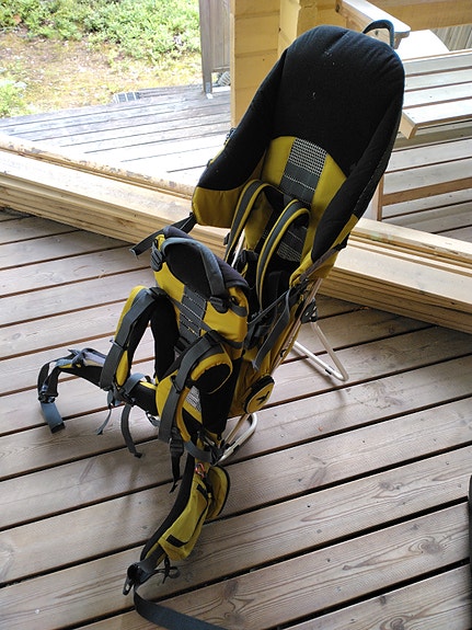 Salewa lasten kantorinkka keltainen