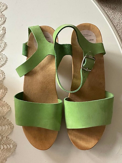 Marimekko puukengät, sandaalit  kuin uudet