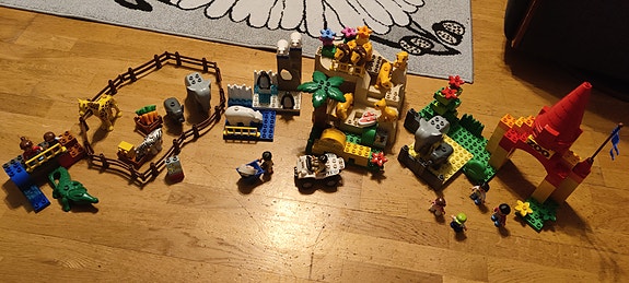Eläintarha-teema Lego Duplo