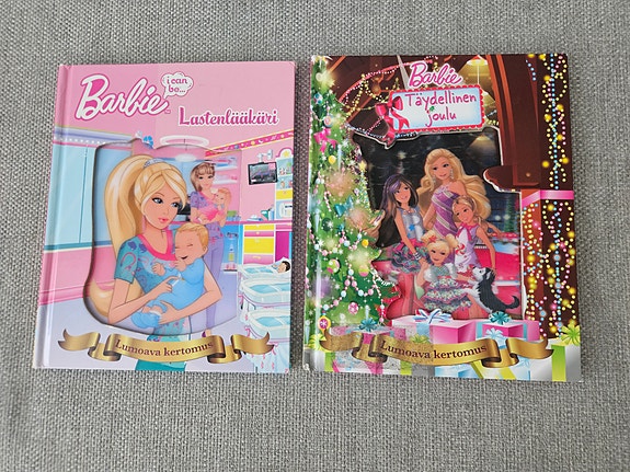 Barbie lastenkirjat – Lastenlääkäri ja Täydellinen joulu