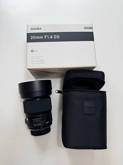 Sigma 20mm f/1.4 DG HSM Art -objektiivi (Nikon)