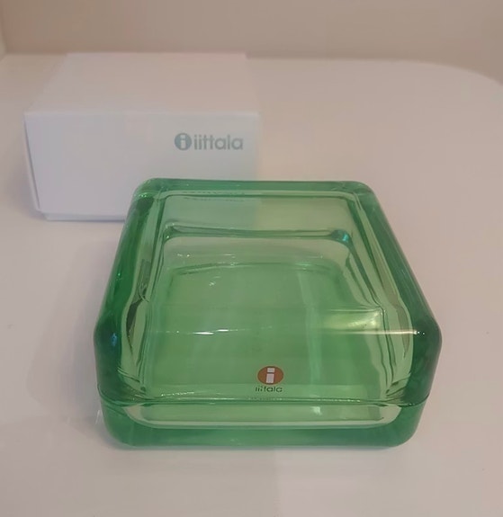 Iittala Vitriini omenanvihreä 108x108mm