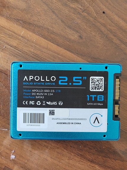 Uusi 1TB SSD