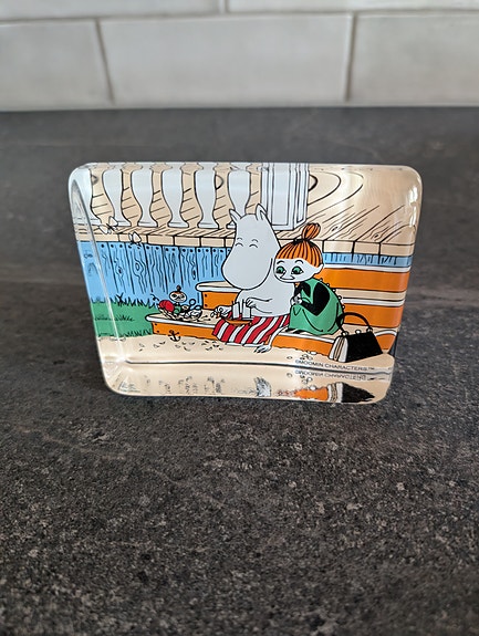 Iittala Muumi lasikortti