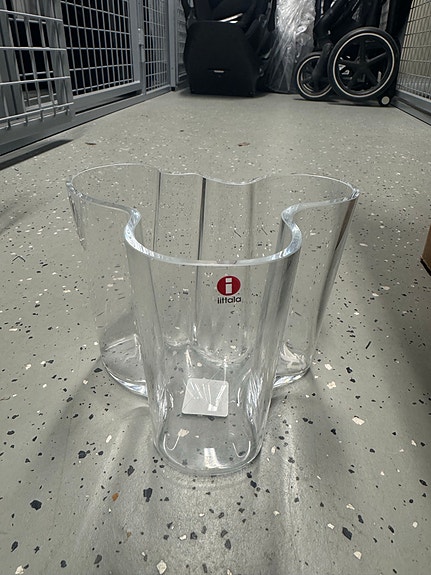 Iittala Aalto maljakko kirkas