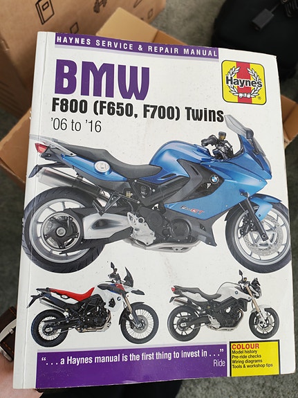 Haynes BMW F800 F650 F700 Twins korjausopas 2006–2016