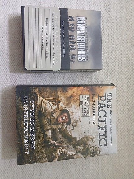 Band of brothers dvd boxi+kirja
