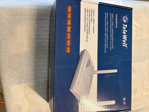 TeleWell TW-EAV510 ADSL2+ / VDSL2 -modeemi ja WLAN-reititin