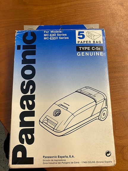 Panasonic pölypussit.