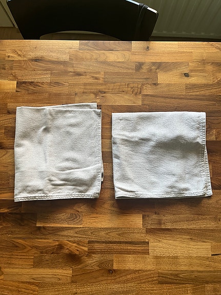H&M Home tyynynpäällinen 50 × 50 cm, 2 kpl, vaaleanharmaa