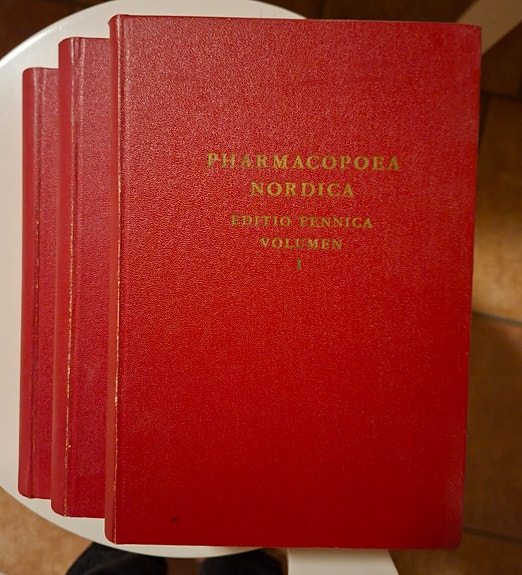 Pharmacopoea Nordica  3 kpl