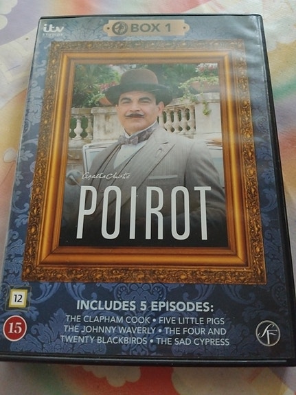 Poirot DVD-boksi 5 jaksoa