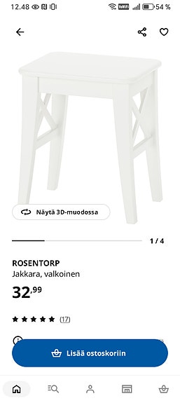 Ikea Rosetorp jakkara