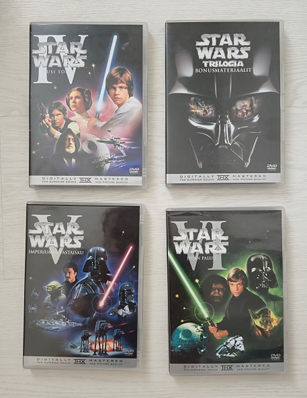 Star Wars IV–VI DVD-elokuvat