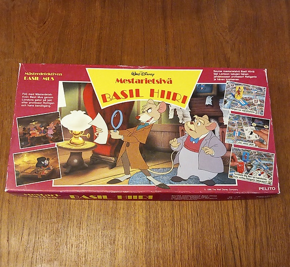Mestarietsivä Basil Hiiri - lautapeli