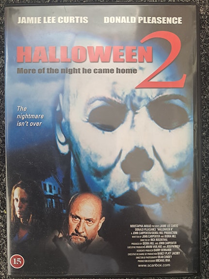 Halloween 2 tappajan paluu dvd