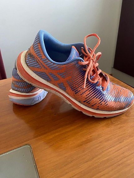 Asics juoksukengät koko 39 sinioranssi
