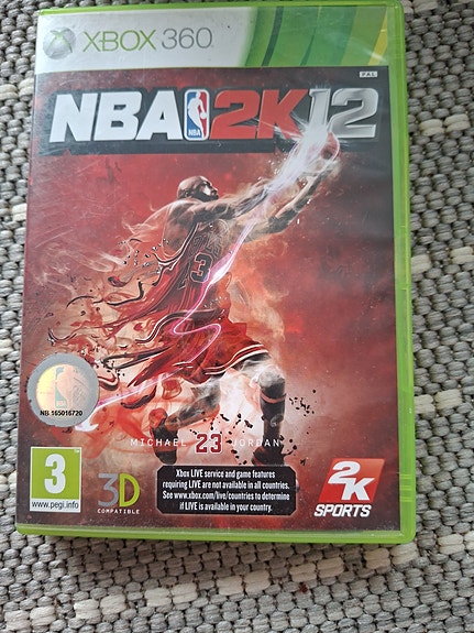 NBA 2K12 Xbox 360 peli