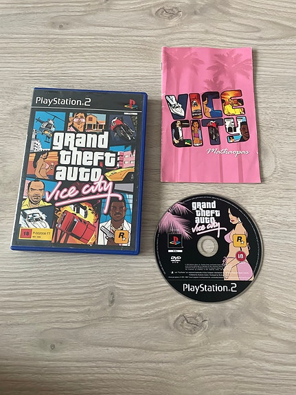 PlayStation 2 Grand Theft Auto Vice City peli