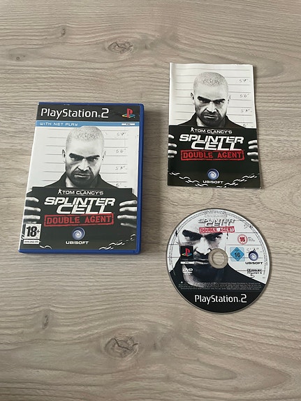 PlayStation 2 Tom Clancy's Splinter Cell Double Agent peli