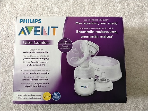 Sähkökäyttöinen rintapumppu
