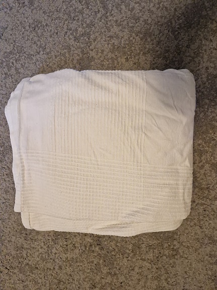 IKEA INDIRA päiväpeite 150x250 cm valkoinen