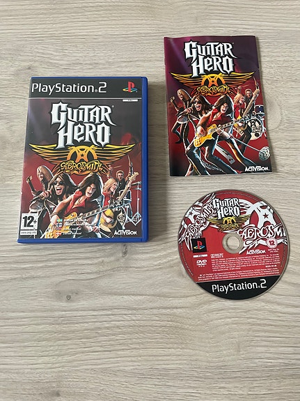 Guitar Hero Aerosmith PlayStation 2 peli