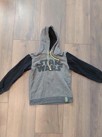 Star Wars huppari koko 140 harmaa