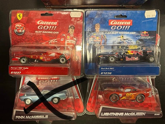 Carrera GO 1:43 autorata-autot