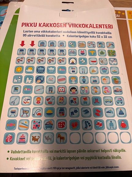 Pikku Kakkosen viikkokalenteri