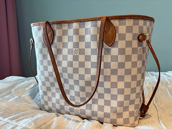 Louis Vuitton nevertfull Damier Azur