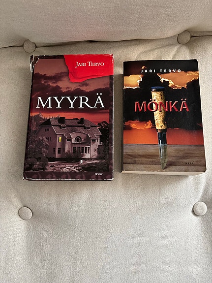Jari Tervo Myyrä ja Mönkä kirjat