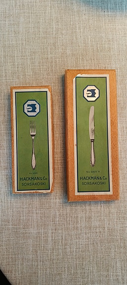 Hackman & Co Sorsakoski veitset ja haarukat 6+6