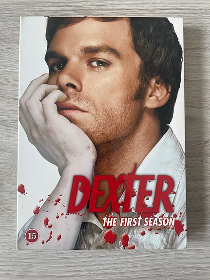 Dexter The First Season DVD-boksi