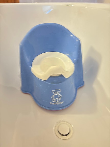 BabyBjörn potta sininen