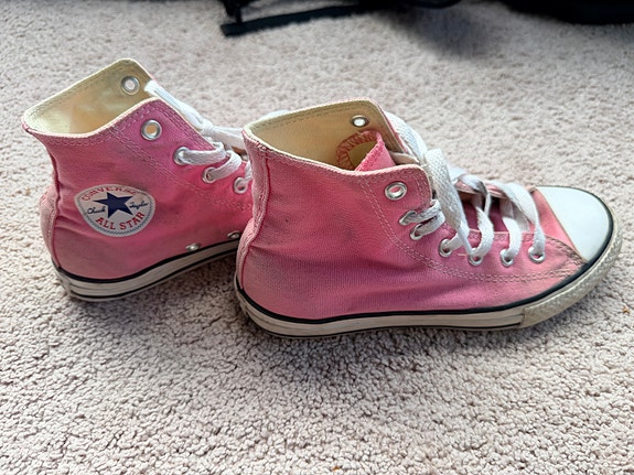 Converse All Star lasten tennarit koko 34 vaaleanpunainen